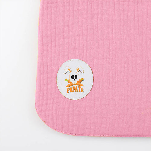 Organic Cotton Bib - Pink