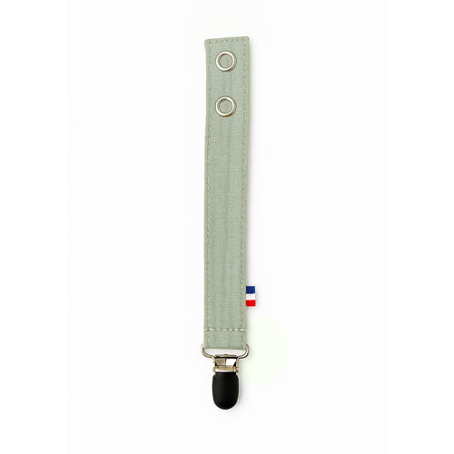 Organic Cotton Pacifier Clip - Green